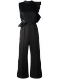 tailored cropped jumpsuit