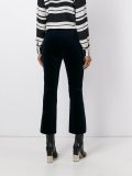 cropped flared trousers 