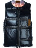 quilted zipped vest