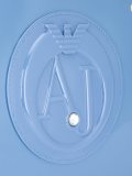 embossed logo medium tote