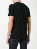 V-neck T-shirt with logo