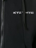 inside out longline hoodie