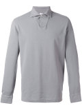 longsleeved polo shirt  