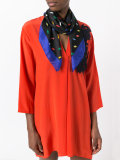 printed wrap scarf