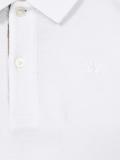 check detail polo shirt