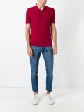 knitted polo shirt