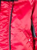 fur trim hooded jacket
