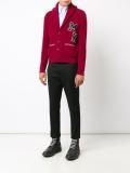 varsity style cardigan