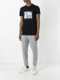 plane print T-shirt