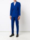 double breasted two-piece suit