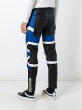 panelled biker trousers