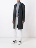 及膝双排扣大衣