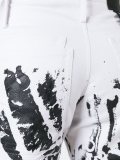 印花牛仔裤