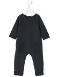 raw edge romper 
