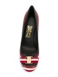 stripe detail pumps 