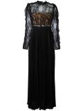 lace panel gown 