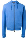 rear logo hoodie