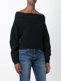 off-shoulder jumper
