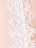embroidered detail coat 