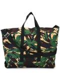 camouflage print tote 