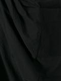 ruched detail wrap skirt