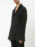 textured blazer 