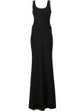 long fitted dress