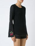 embroidered top