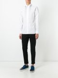 embroidered stripe detail shirt