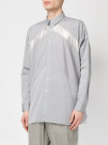 contrast panel shirt 