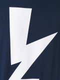 lightning print T-shirt