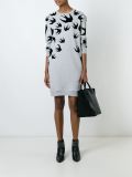 'Swallow' sweatshirt dress 