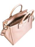 large metallic tote 