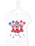 cheerleader print T-shirt 