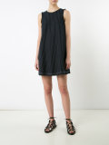 striped shift dress