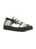 printed slip-on sneakers