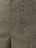 studded tweed trousers