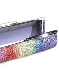 'Trinket' rainbow clutch