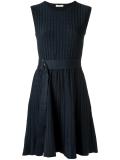round neck knit dress