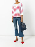 square logo shoulder bag