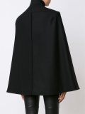belted cape coat