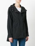 hooded shell jacket