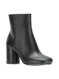 chunky heel ankle boots