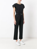 belted jumpsuit