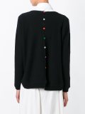 buttoned back jumper