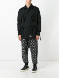 embroidered logo jacket 