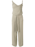 loose-fit belted jumpsuit 