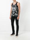tattoo print tank top