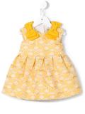 brocade jacquard bodice dress with bloomers