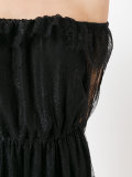 off-shoulder lace dress